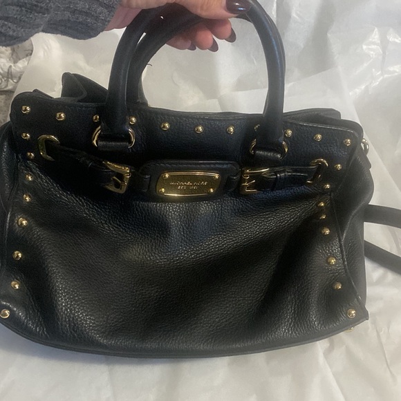 MK Studded bag with top handle and strap - Picture 4 of 7